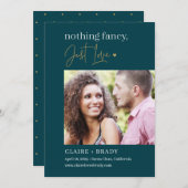 Alleen van EDITABLE KLOR houden, sla de datumkaart Bedankkaart (Voorkant / Achterkant)