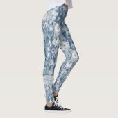 alleen varkens kobalt denim leggings (Rechts)