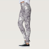 alleen varkens moerbei sterke wit leggings (Links)