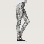 alleen varkens zwart half parel leggings (Rechts)