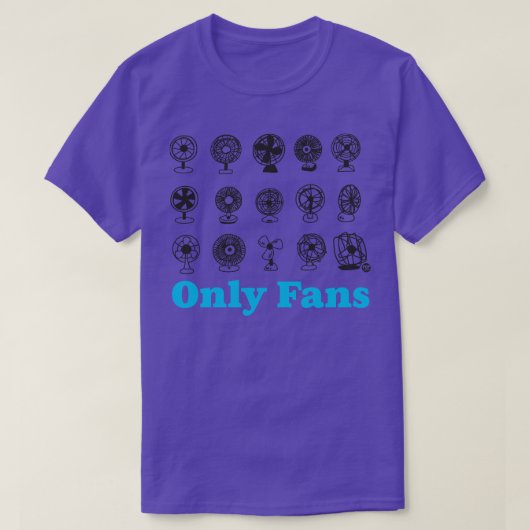 alleen ventilatoren t-shirt (Design voorkant)