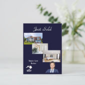 Alleen verkocht feestdagenkaart (Staand voorkant)