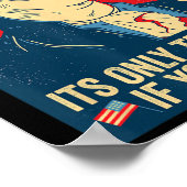 Alleen verraad als je George Washington verliest Poster (Hoek)