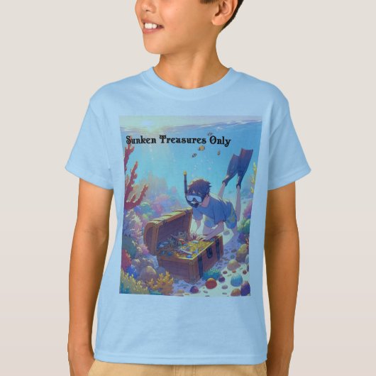 Alleen verzonken schatten t-shirt (Voorkant)