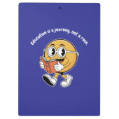 Alleen vibes voor thuisonderwijs klembord (Achterkant)