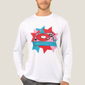 Alleen vinyl Tri-Blend shirt (Voorkant volledig)