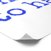 alleen vleermuizen zijn zoogdieren . poster (Hoek)