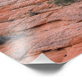 Alleen voetafdrukken laten - Chief Seattle Quote Foto Afdruk (Hoek)