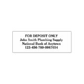 Alleen voor aanbetaling aangepaste zelfinkende ste  zelfinktende stempel (Design)