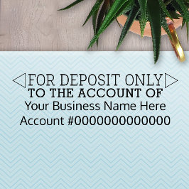 Alleen voor aanbetaling - Basic Kantoor of Busines Zelfinktende Stempel