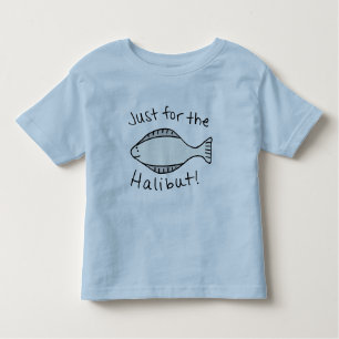 Alleen voor de Halibut Kinder Shirts