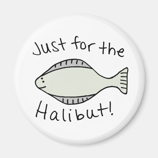 Alleen voor de Halibut Magneet (Voorkant)