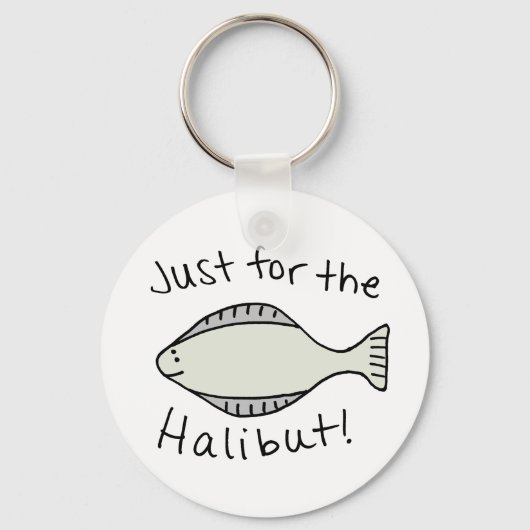 Alleen voor de Halibut Sleutelhanger (Voorkant)
