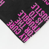 ALLEEN VOOR DE STRUGGLE IS DE BEVOLKING FLEECE DEKEN (Hoek)