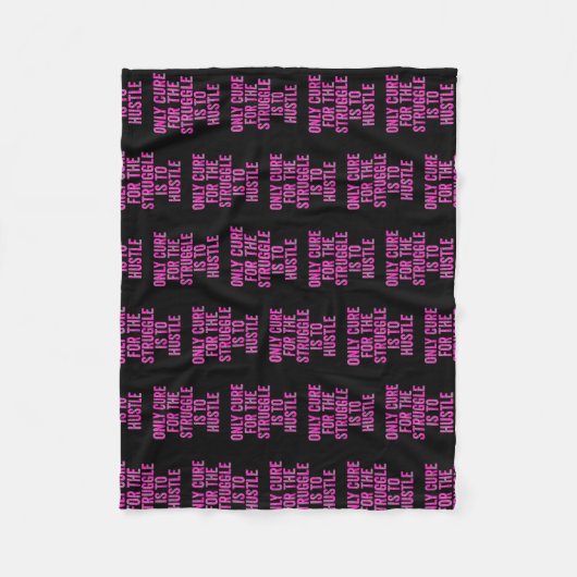 ALLEEN VOOR DE STRUGGLE IS DE BEVOLKING FLEECE DEKEN (Voorkant)