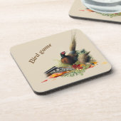 Alleen voor echte jagers bier onderzetter (Linkerzijde)