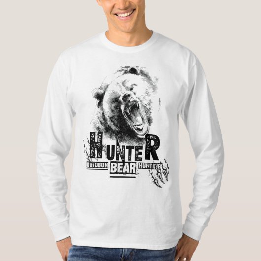 Alleen voor echte jagers T-shirt (Voorkant)