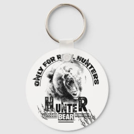 Alleen voor echte jagers T-shirt Sleutelhanger