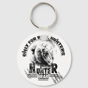 Alleen voor echte jagers T-shirt Sleutelhanger