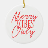 Alleen voor fury Vibes Keramisch Ornament (Voorkant)