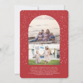 Alleen voor fury Vibes | Retro kerstfotofeestdag Feestdagenkaart (Achterkant)