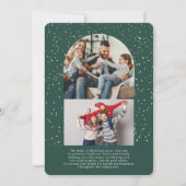 Alleen voor fury Vibes | Retro kerstfotofeestdag Feestdagenkaart (Achterkant)