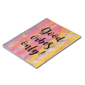 Alleen voor goede steekproeven notitieboek (Linkerzijde)