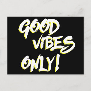 Alleen voor goede Vibes Briefkaart