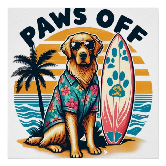 Alleen voor hondenliefhebber perfect poster (Voorkant)