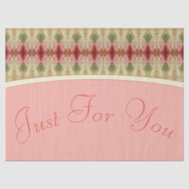 Alleen voor jou bloeit tissuepapier