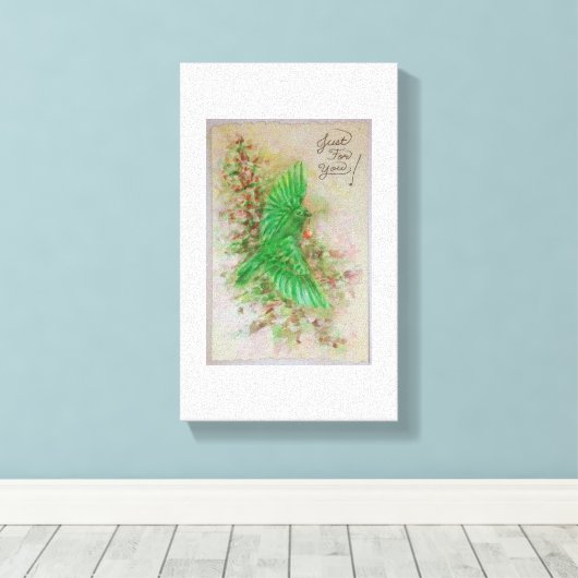 Alleen voor jou canvas afdruk (Insitu (Houten vloer))