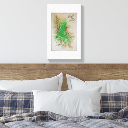 Alleen voor jou canvas afdruk (Insitu (Slaapkamer))