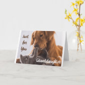 **ALLEEN VOOR JOU KLEINDOCHTER** VERJAARDAG IS BIJ KAART (Gele Bloem)