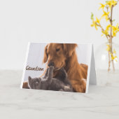 ***ALLEEN VOOR JOU KLEINZOON*** VERJAARDAG IS BIJZ KAART (Gele Bloem)