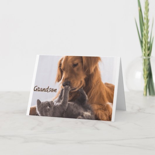 ***ALLEEN VOOR JOU KLEINZOON*** VERJAARDAG IS BIJZ KAART (Voorkant)