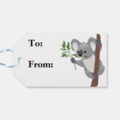 Alleen Voor Jou Koala Beer  Cadeaulabel (Achterkant Horizontaal)