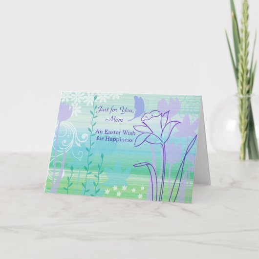 Alleen voor jou mama Paas Kaart (Voorkant)