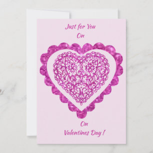 Alleen voor Jou op Valentijnsdag! Feestdagenkaart