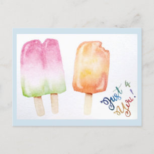 Alleen voor jou - Popsicle Briefkaart