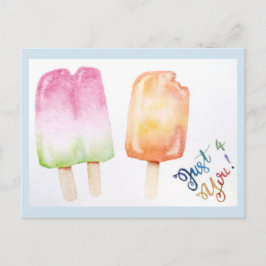 Alleen voor jou - Popsicle Briefkaart