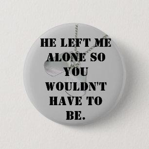 Alleen voor jou ronde button 5,7 cm