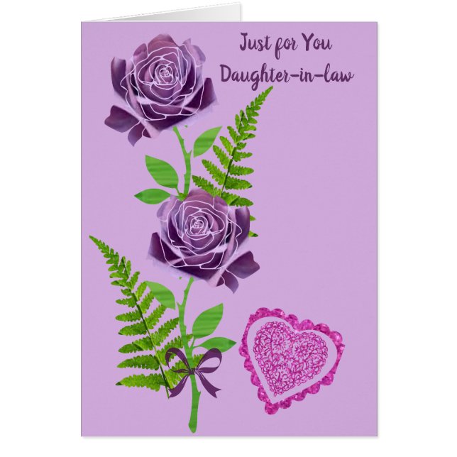 Alleen voor jou Schoondochter: (Voorkant)