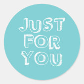 Alleen voor jullie stickers (Voorkant)