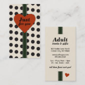 Alleen voor jullie Visitekaartjes (Voorkant / Achterkant)