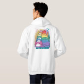 Alleen voor Kattenliefhebbers Design Pullover Hood (Achterkant volledig)