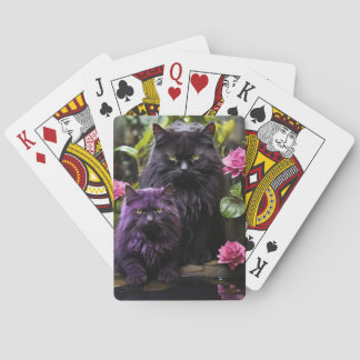 Alleen voor kattenliefhebbers: pokerkaarten