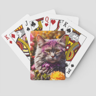 Alleen voor kattenliefhebbers: pokerkaarten