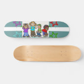 Alleen voor kinderen skateboard (Horizontaal)