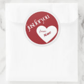 Alleen voor Labels met aangepast cadeau (Tas)