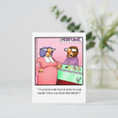 Alleen voor Laughs Humor Briefkaart (Staand voorkant)